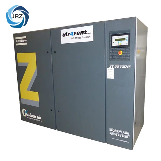 Atlas Copco ZR55-90 Oil-free Screw Air Compressors factory